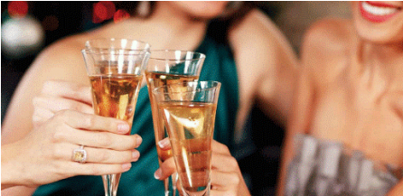 New Year's Eve Buffet Dinner In Malta, Malta, - New Years Eve Glamour (445x320), Png Download