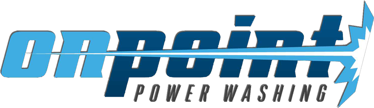 On Point Power Washing, Llc - Power Wash Logo (1200x349), Png Download