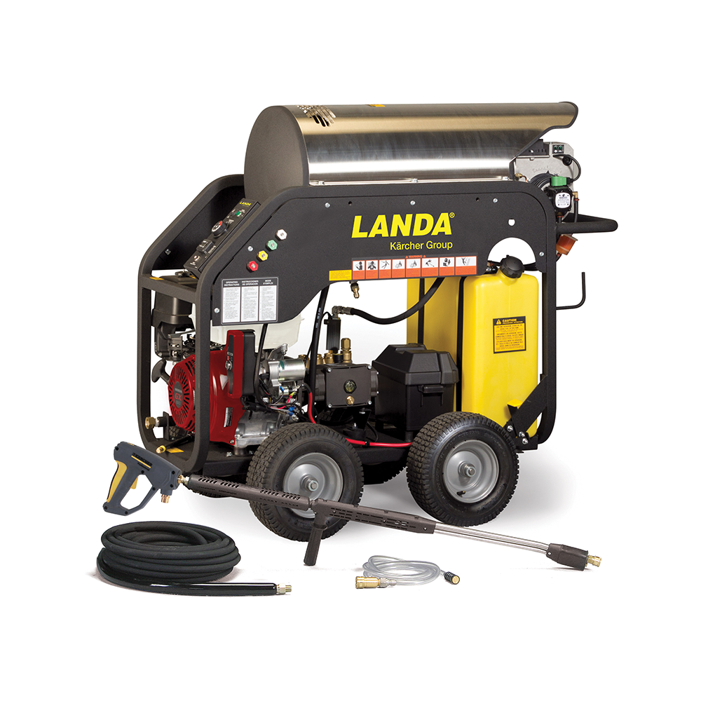 Hot Water Gas Engine Oil Fired - Landa Mhc (1000x1000), Png Download