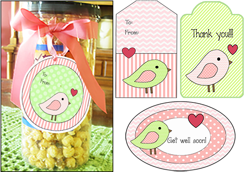 Gift Tags "a Little - Gift (500x346), Png Download