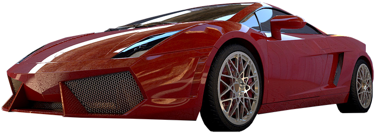 Lamborghini Auto Red - Lamborghini Aventador (1280x671), Png Download