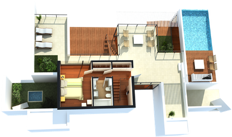 Projetos Casas Modernas Pequenas 8 - Plantas E Arquiteturas De Casas (566x300), Png Download