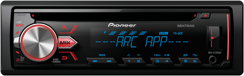 Deh-x2990ui - Pioneer Deh-4900dab Car Stereo Receiver (801x475), Png Download