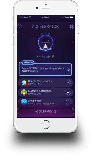 Du Speed Booster - Portable Network Graphics (329x558), Png Download