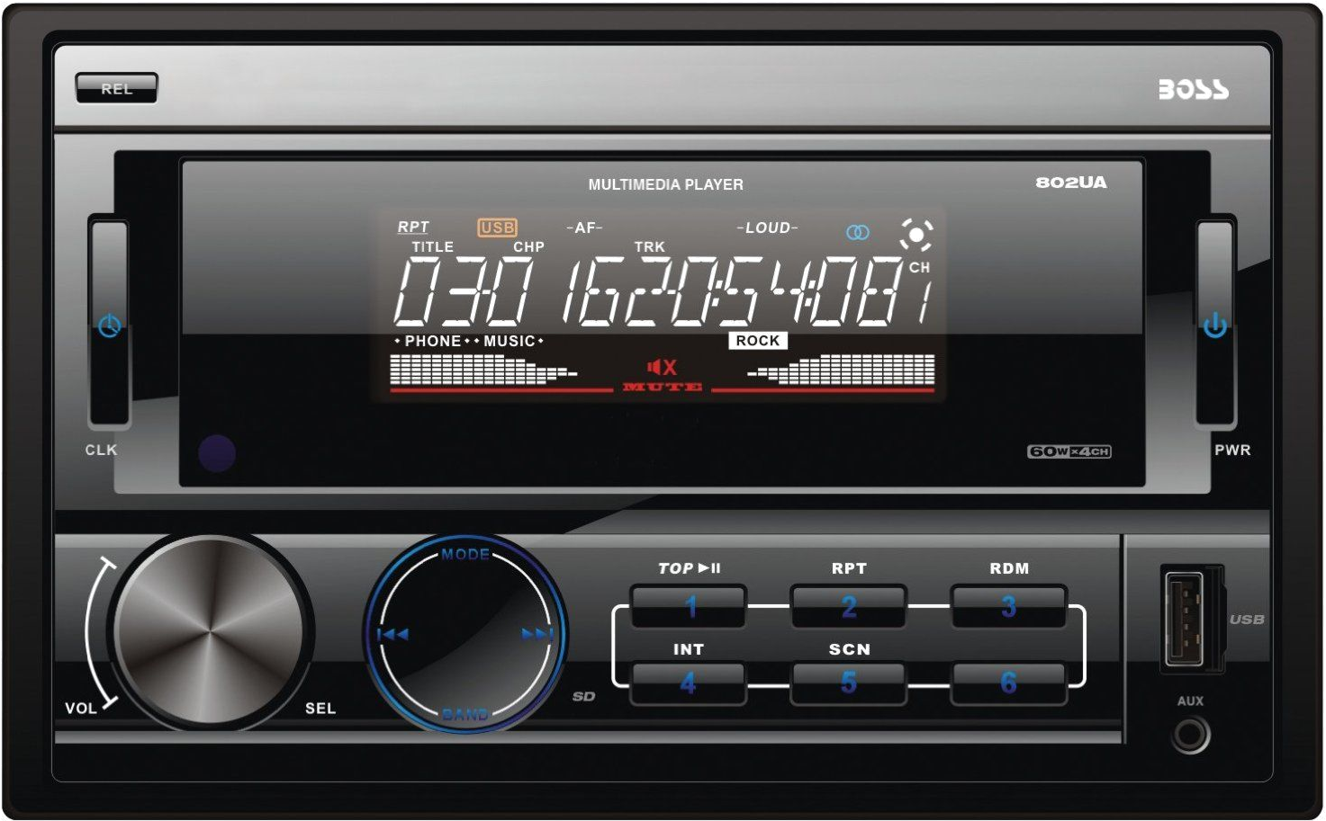 Media Receiver 2 Din (1500x940), Png Download