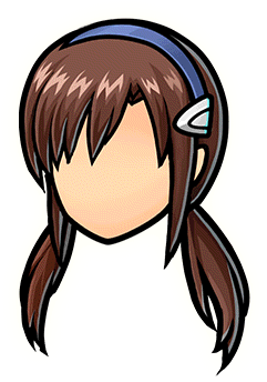 Cosmetic Item-mari Hair 001 Render - Unison League Hair Cosmetic (380x380), Png Download