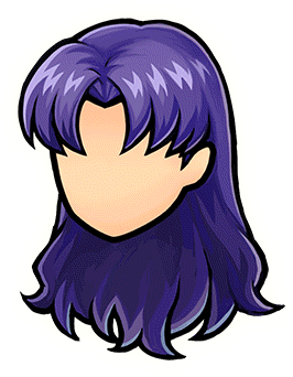 Cosmetic Item-misato Hair 001 Render - Female Unison League Hair (380x380), Png Download