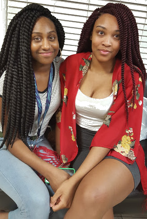 Cute Box Braids Hairstyles - Girl (301x448), Png Download