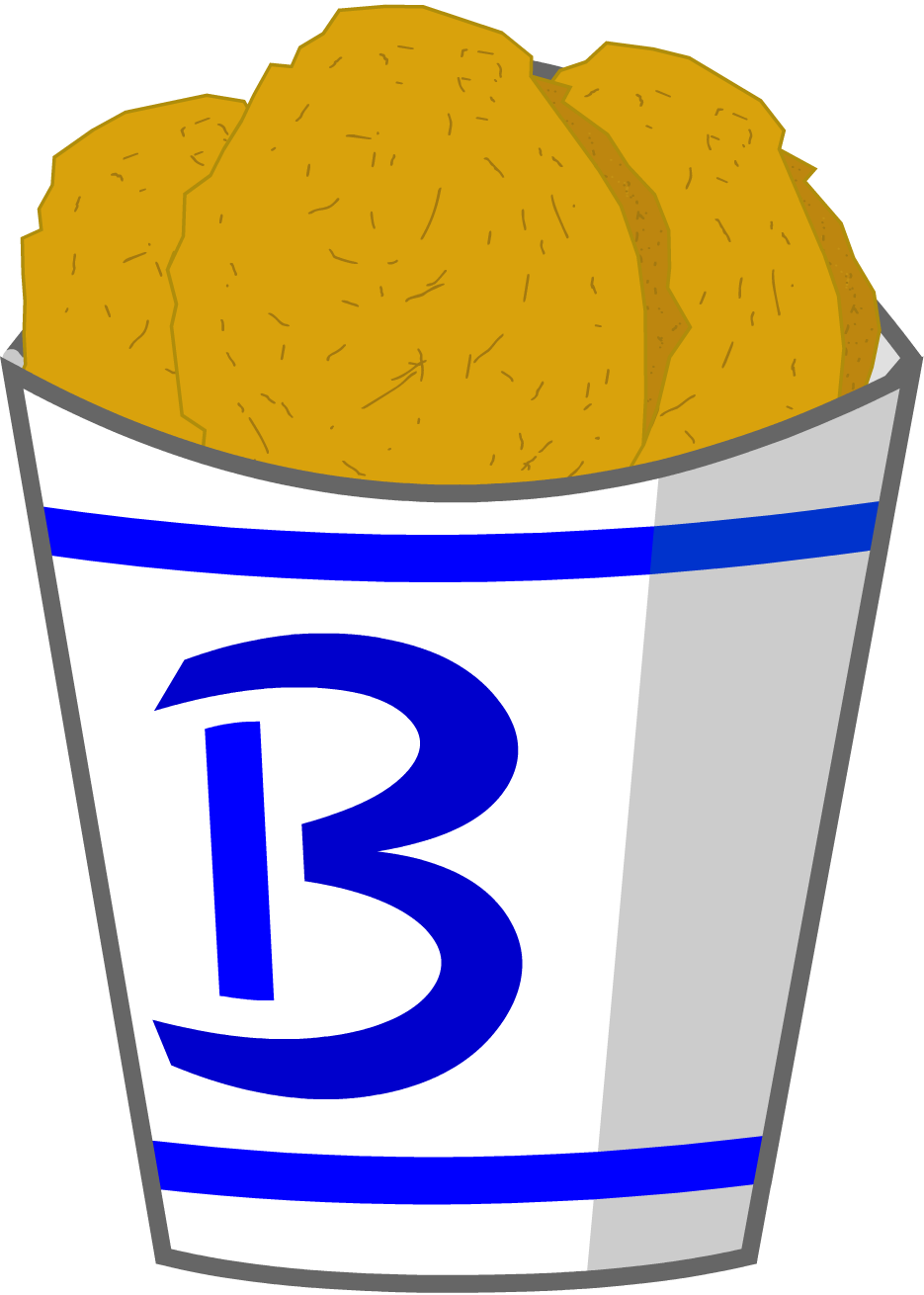 Chicken Bucket - Chicken Leg Bfdi (935x1310), Png Download