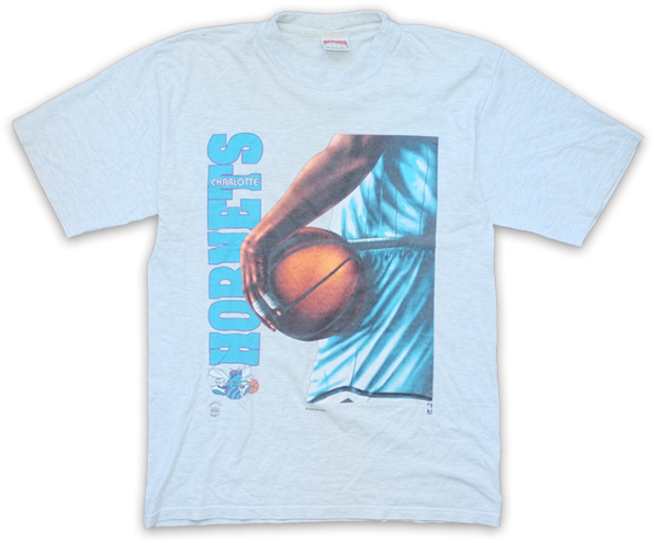 Vintage Charlotte Hornets T-shirt Large - Charlotte (600x600), Png Download