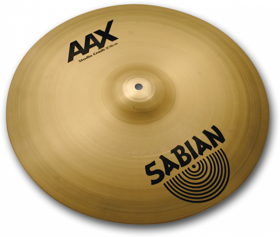 Aax Studio Crash Cymbal - Sabian Aax Studio Crash 18 (896x760), Png Download