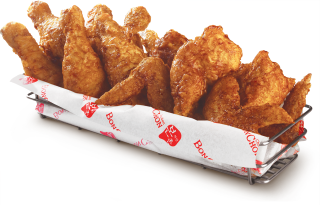 Bonchon Chicken - Bonchon Medium Chicken Box (640x410), Png Download