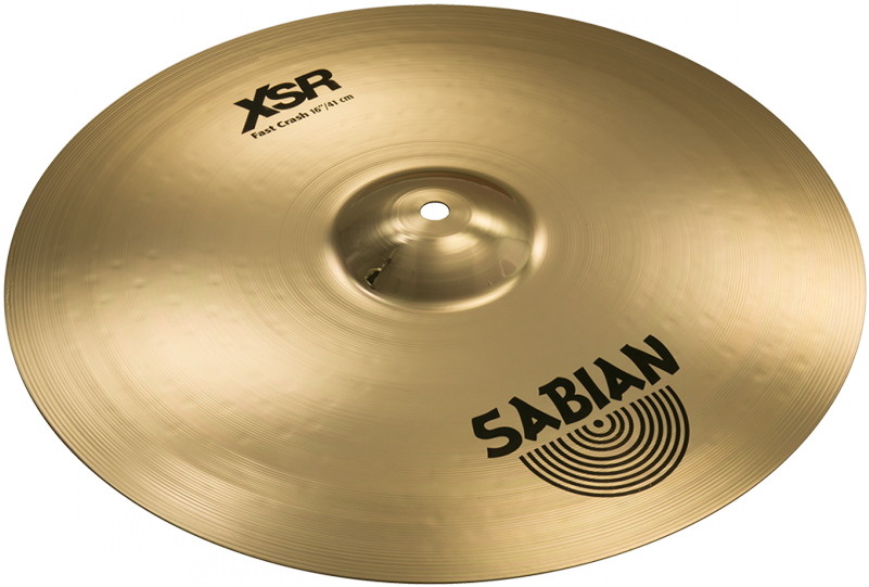 View Larger - Sabian 16" Xsr Fast Crash (800x800), Png Download
