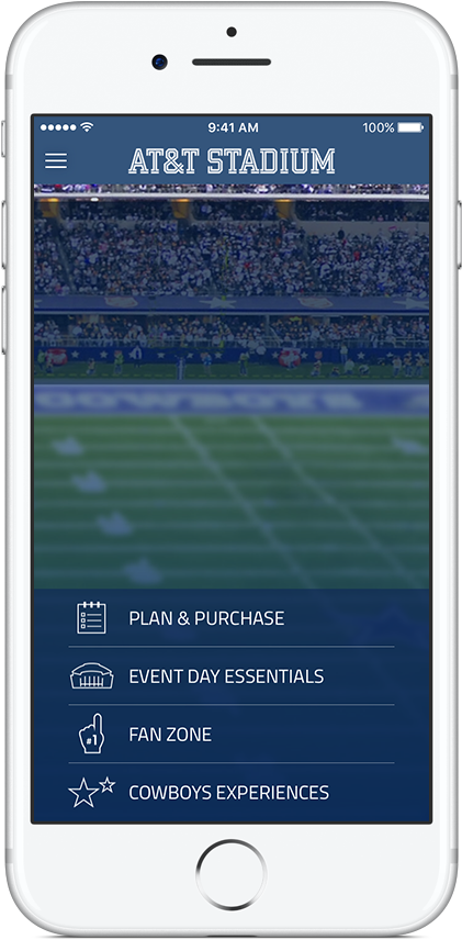 If You Haven't Already, Download The At&t Stadium App - Smartphone (584x1024), Png Download