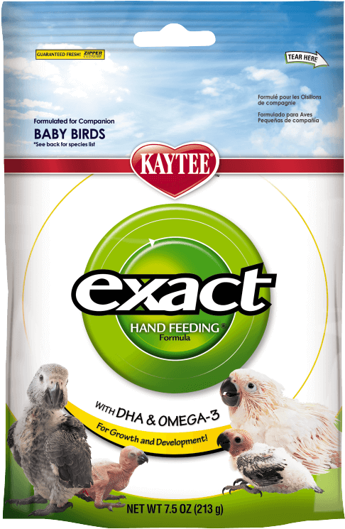 Kaytee Exact Hand Feeding For Baby Birds - Kaytee Exact (750x750), Png Download