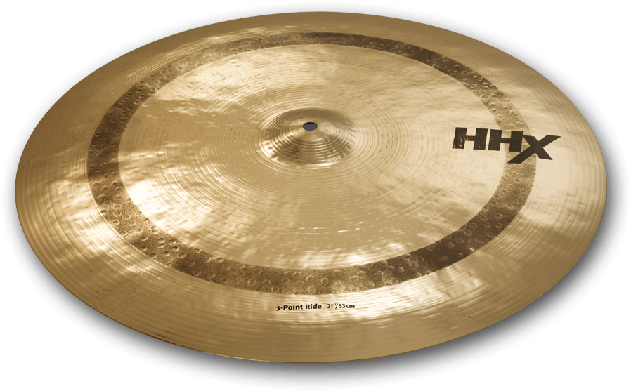 Sabian 21" Vault 3-point Ride Cymbal (950x574), Png Download