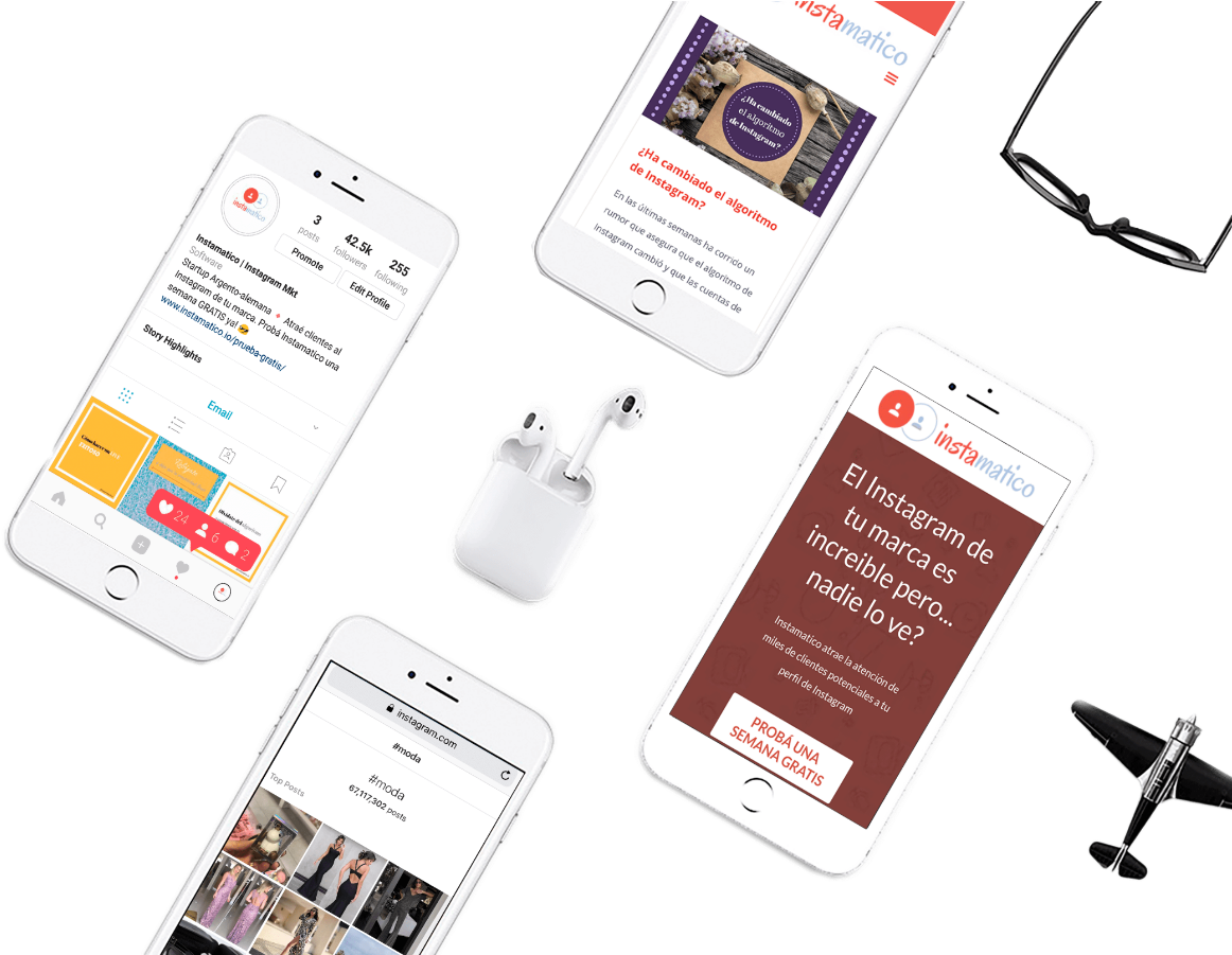 Atrae Potenciales Clientes Al Perfil De Instagram De - Mobile App (1263x900), Png Download