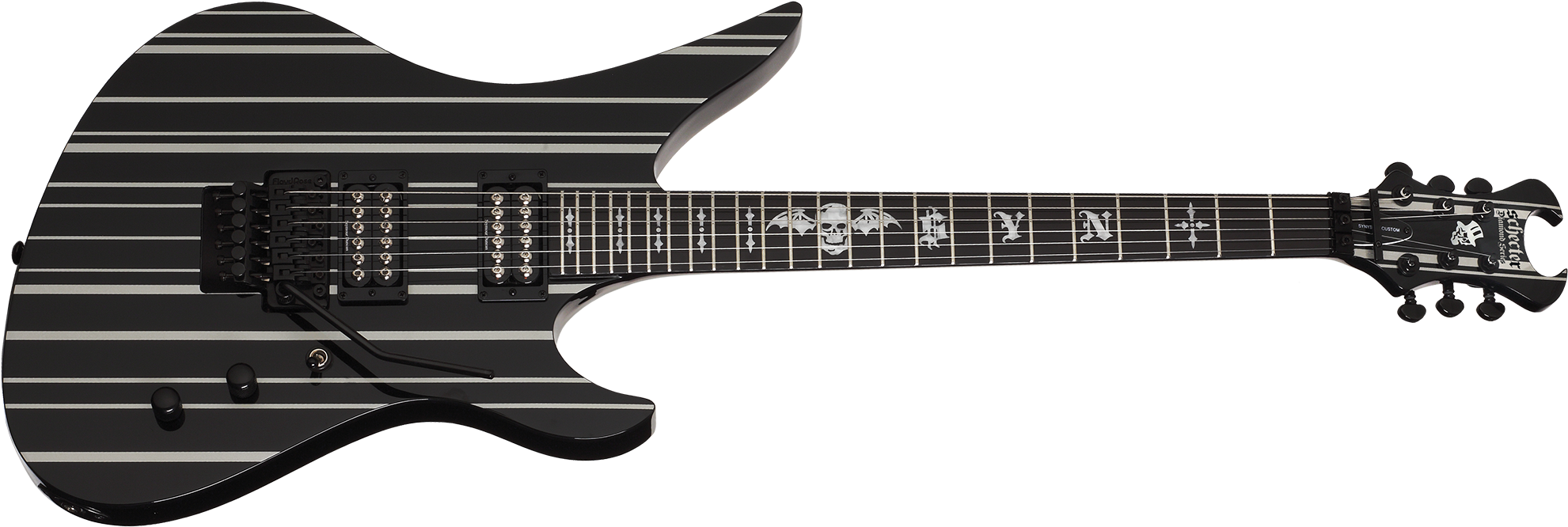 Schecter Blackjack Sls Hells Gate (2000x709), Png Download