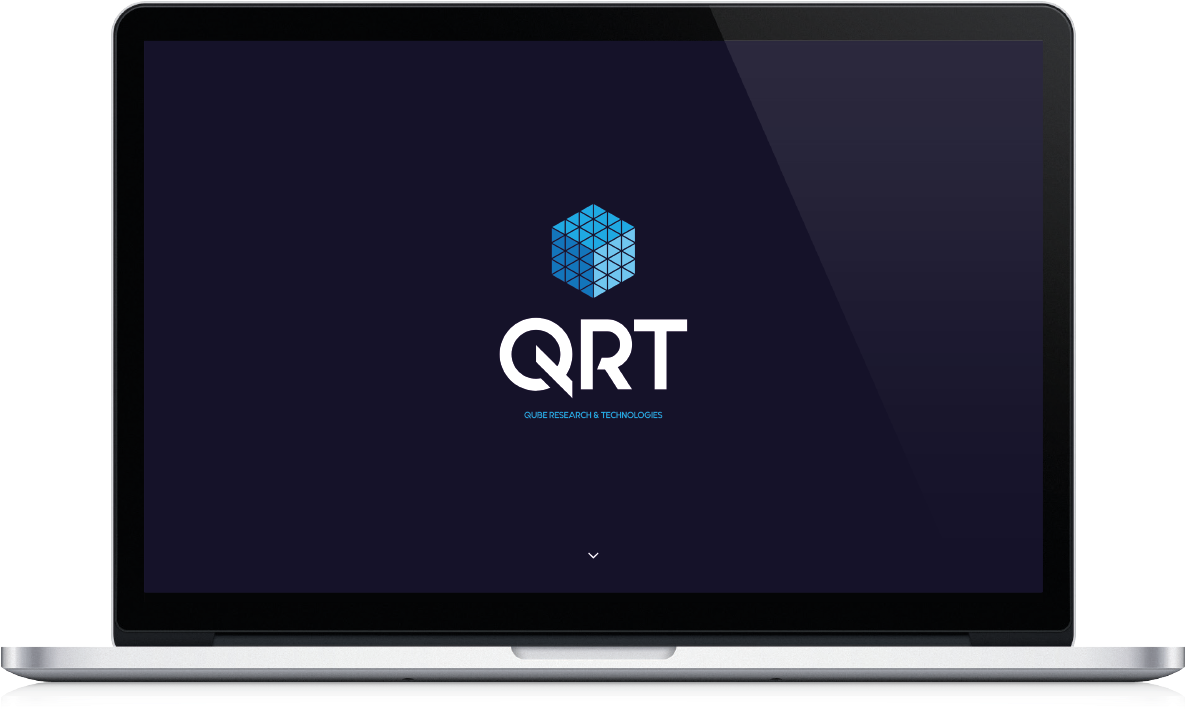 Identity For Qube Research & Technologies, The New - Monster Design Studios (1200x938), Png Download