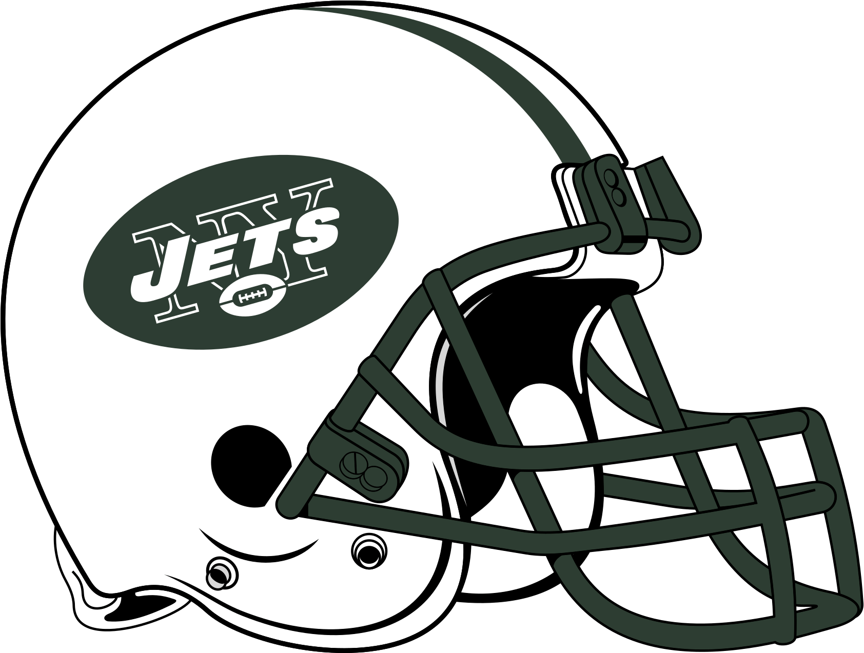 New York Jets Helmet Logo (1920x1488), Png Download