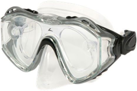 Hilco Xrx Prescription Dive Mask - Swimming Glasses With Nose (600x600), Png Download