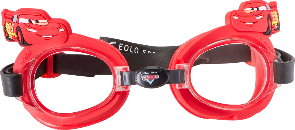 Cars Swim Goggles, , Large - Eolo Cars Lens Antichlor (1004x442), Png Download
