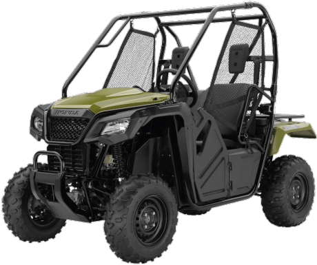2017 Honda Pioneer 500 - 2018 Polaris Ranger Crew 900 (640x488), Png Download