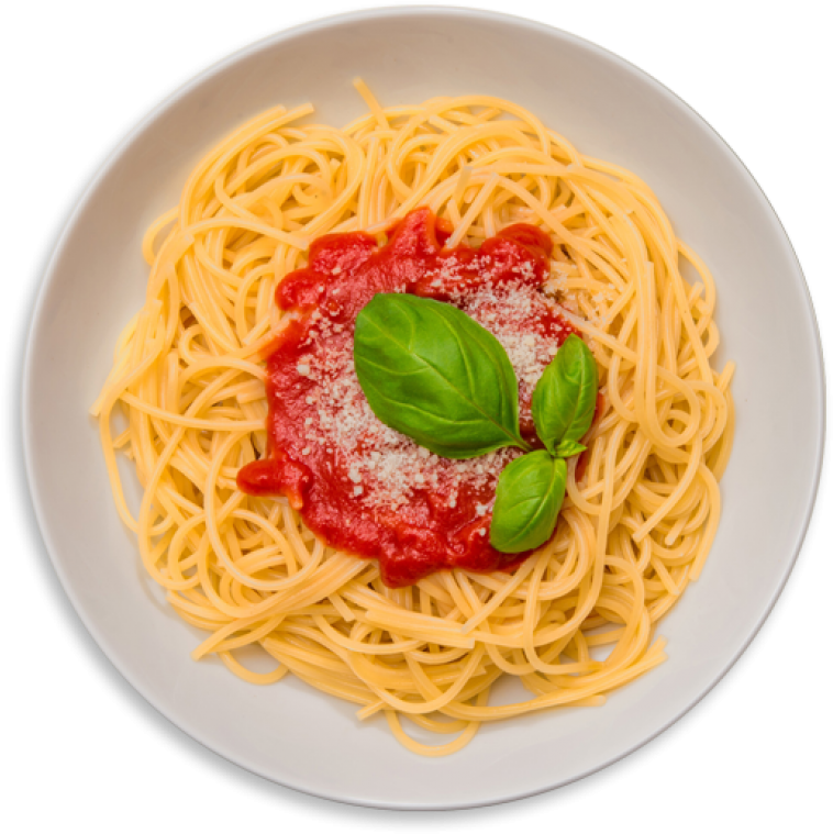 Spaghetti And Meat Sauce - Pasta (800x800), Png Download
