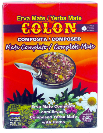 Colon Compuesta Mate Completo 0,5kg - Yerba Mate Colon (500x500), Png Download