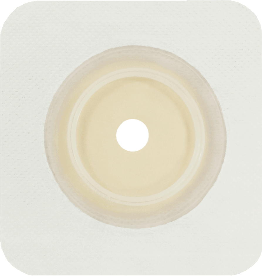 Securi T Usa Standard Wear Wafer White Tape Collar - Circle (1029x1027), Png Download