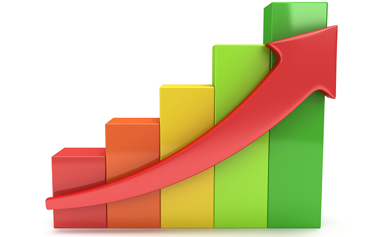 Bank Sales Consultant - Increase Clipart (1169x487), Png Download