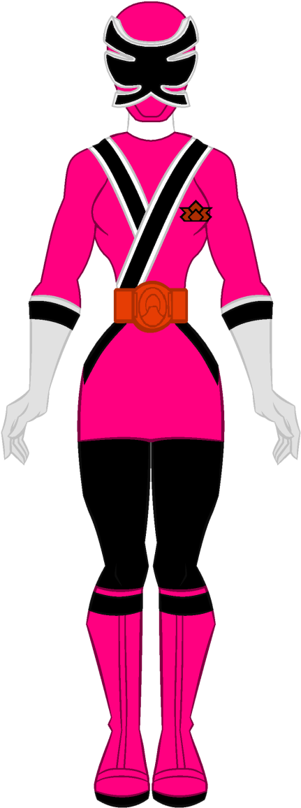 Power Rangers Samurai Female Green Rangers (493x1181), Png Download