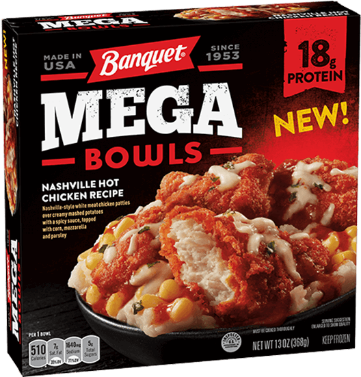 Nashville Hot Fried Chicken - Banquet Bowls (550x550), Png Download