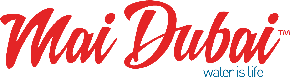 Mai Dubai Logo - Mai Dubai Water 1.5 Ltr (1291x379), Png Download