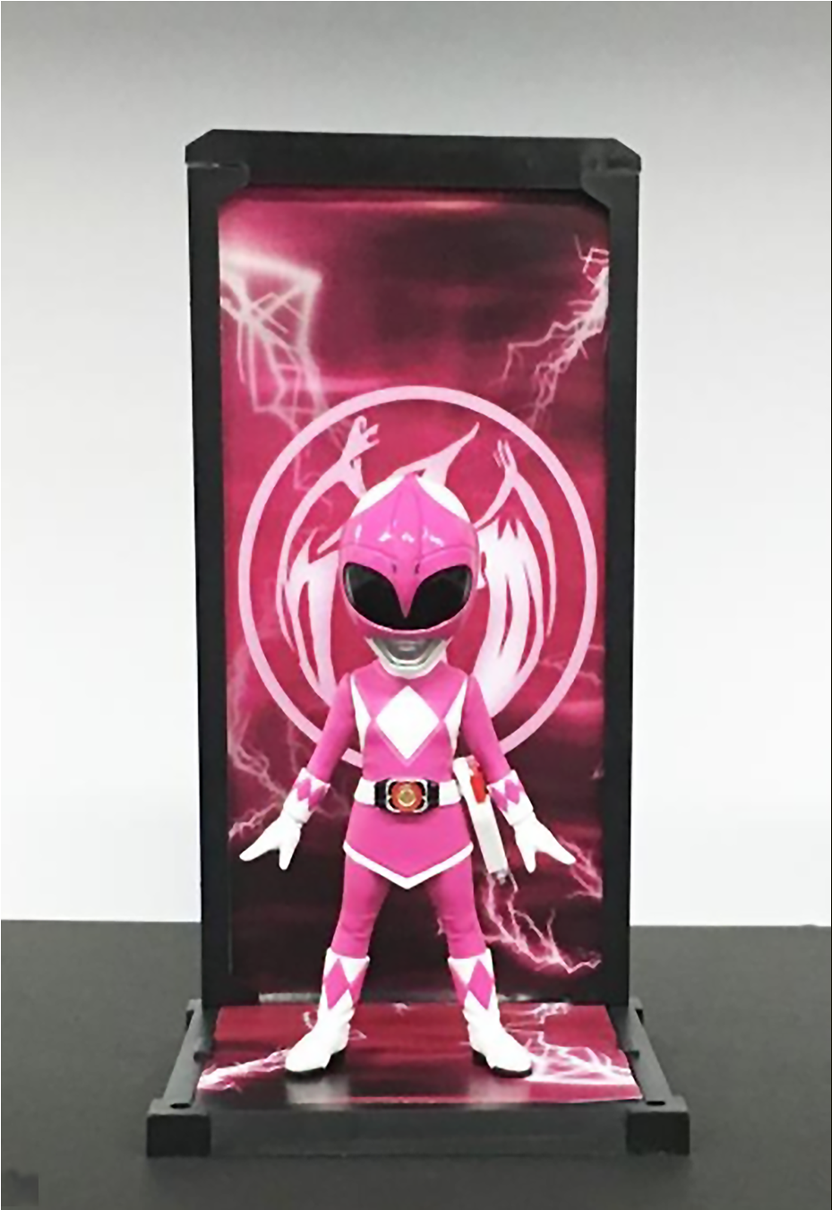 Pink Ranger Figura 9 Cm Mighty Morphin Power Rangers - Power Rangers: Tamashii Buddies: Pink Ranger (1800x1350), Png Download