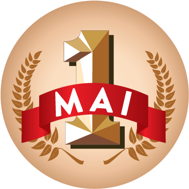 1 Mai Romania (592x588), Png Download