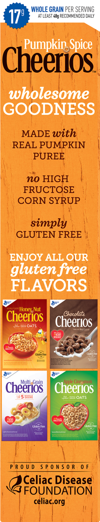 General Mill's Multigrain Cheerios - 16.2 Oz Box (1800x1800), Png Download