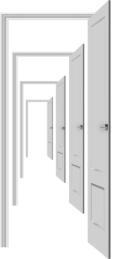 Door Open Gate Freetoedit - Wide Open Door (240x530), Png Download