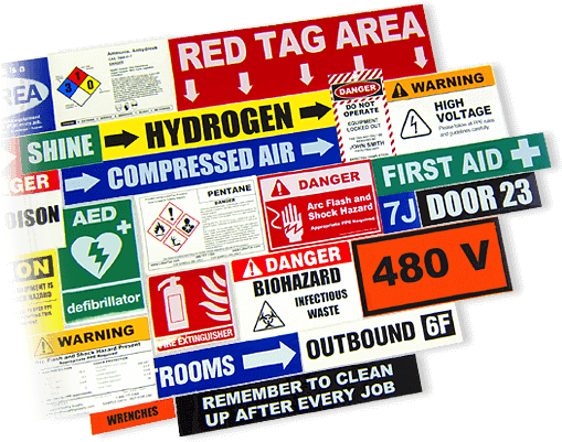 For The Thermal Transfer Process, It Takes Ribbon And - Industrial Label (561x433), Png Download