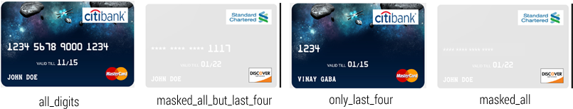 This Will Display All The Numbers Of The Card Number - Standard Chartered (828x189), Png Download