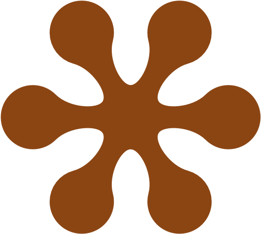 Saddle Brown Peace - Clipart Of Color Purple (555x550), Png Download