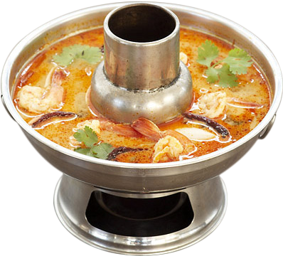 Tom Yum Goong Is A Traditional Thai Hot Pot - Tom Yam (428x435), Png Download