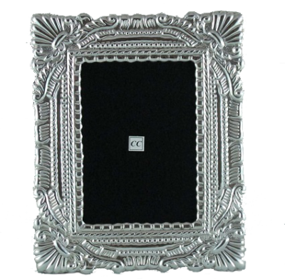 Sterling Silver Picture Frame Qosqo - Picture Frame (400x391), Png Download