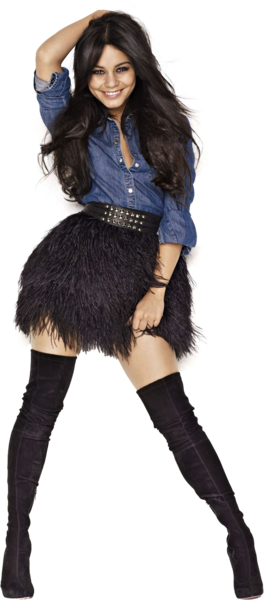 Vanessa Hudgens - Gabriella Montez High School Musical (264x600), Png Download