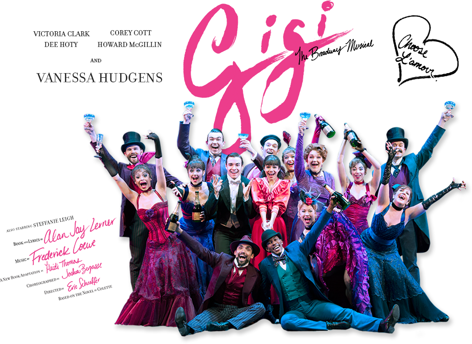 Vanessa Hudgens In Gigi - Gigi On Broadway (923x673), Png Download