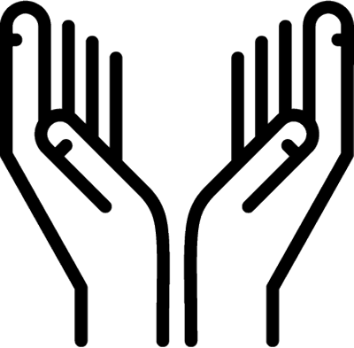 Prayer - Hand Praying Vector Png (400x393), Png Download