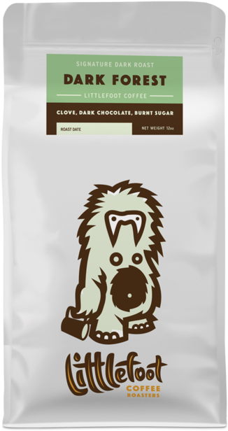 Dark Forest Littlefoot Coffee 12oz - Cold Brew (700x700), Png Download