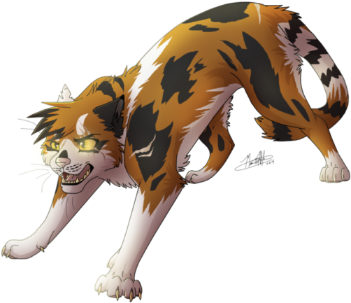 Maplekit Discusses Why Dark Forest Characters Are In - Warrior Cats Mapleshade (600x480), Png Download