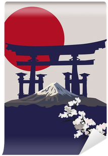 Japanese Mt Fuji Travel Poster (400x400), Png Download