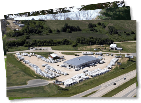 Dealership Arial View - Car Dealership (503x370), Png Download